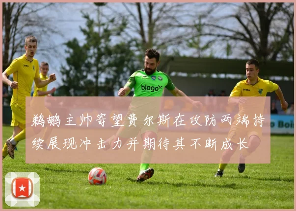 鹈鹕主帅寄望费尔斯在攻防两端持续展现冲击力并期待其不断成长